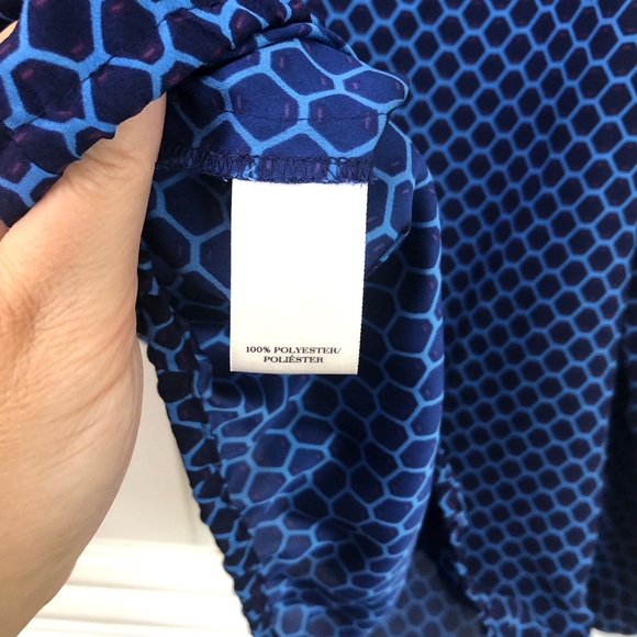 Ann Taylor print women’s blouse - Picture 8 of 9